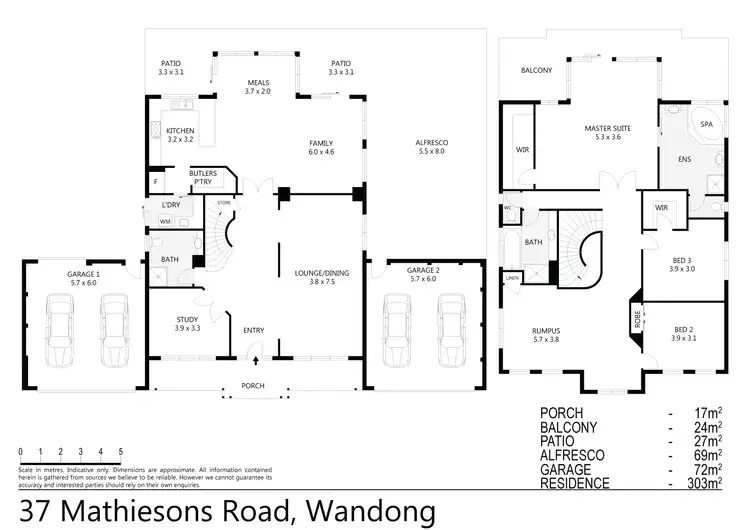 Floorplan of Homely house listing, 37 Mathiesons Road, Wandong VIC 3758