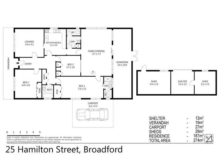 Floorplan of Homely house listing, 25 Hamilton Street, Broadford VIC 3658