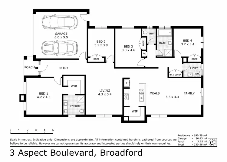 Floorplan of Homely house listing, 3 Aspect Boulevard, Broadford VIC 3658