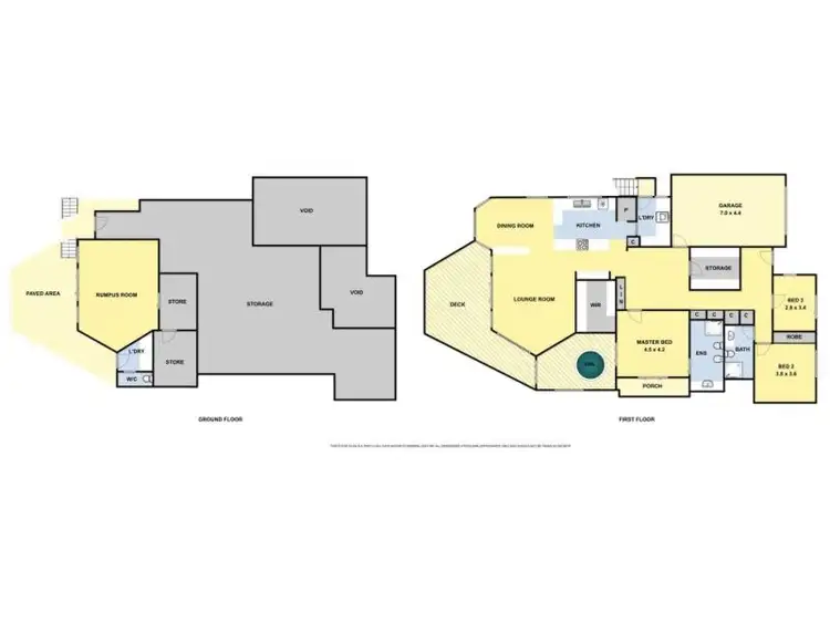 Floorplan of Homely house listing, 33 George Street, Lorne VIC 3232