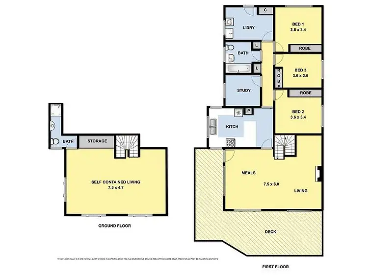 Floorplan of Homely house listing, 12 Fletcher Street, Lorne VIC 3232