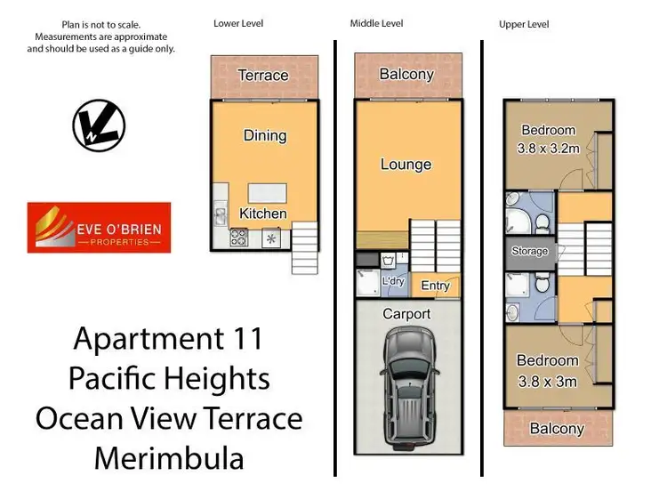 Floorplan of Homely apartment listing, 11/1-7 Ocean View Avenue, Merimbula NSW 2548