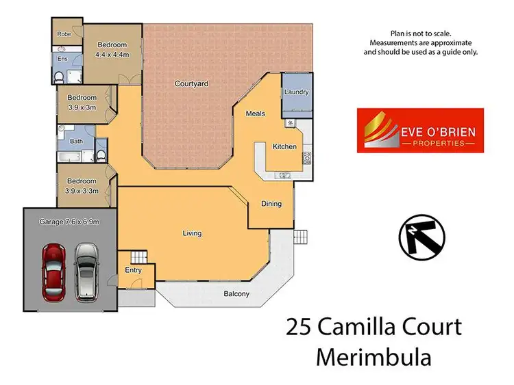 Floorplan of Homely house listing, 25 Camilla Court, Mirador NSW 2548