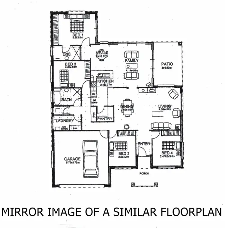Floorplan of Homely house listing, 29 Aquatic Street, Berrinba QLD 4117