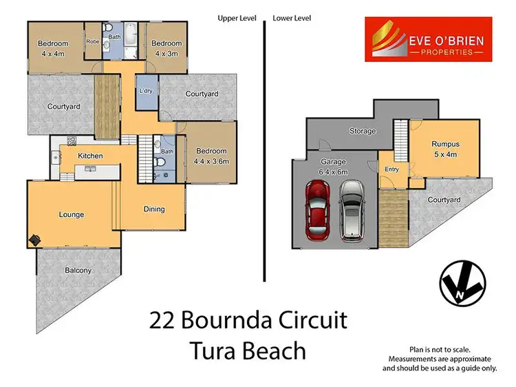 Floorplan of Homely house listing, 22 Bournda Circuit, Tura Beach NSW 2548