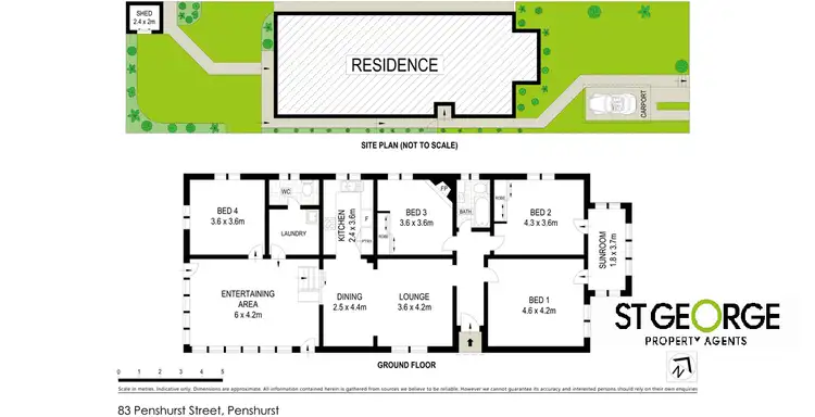 Floorplan of Homely house listing, 83 Penshurst Street, Penshurst NSW 2222