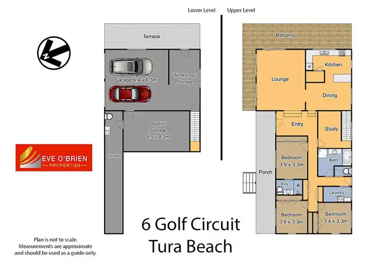 Floorplan of Homely house listing, 6 Golf Circuit, Tura Beach NSW 2548