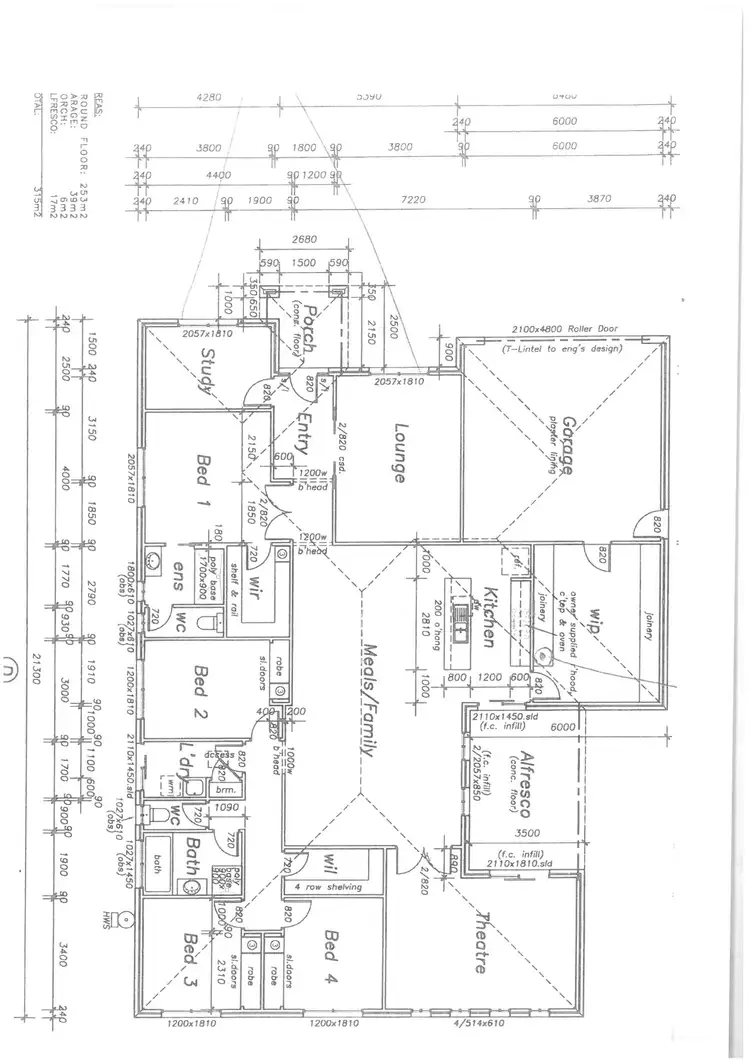 Floorplan of Homely land listing, 61 Albert Street, Clunes VIC 3370