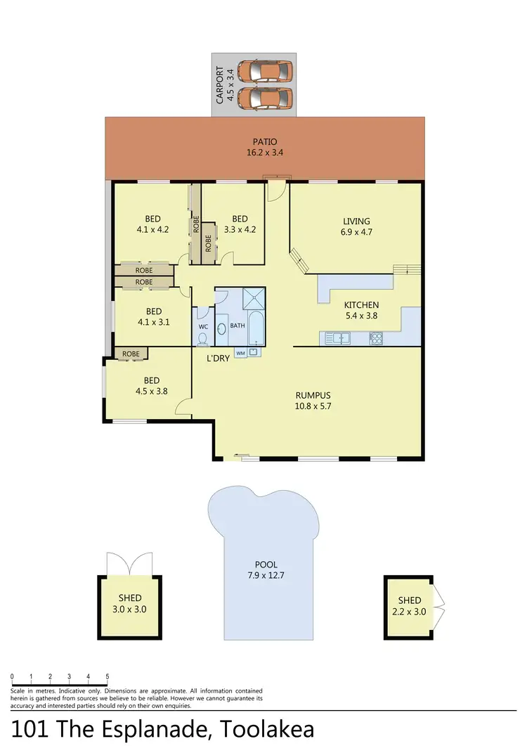 Floorplan of Homely house listing, 101 The Esplanade, Toolakea QLD 4818