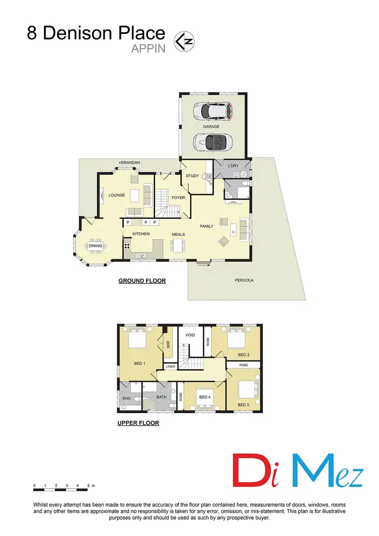 Floorplan of Homely house listing, 8 Denison Place, Appin NSW 2560