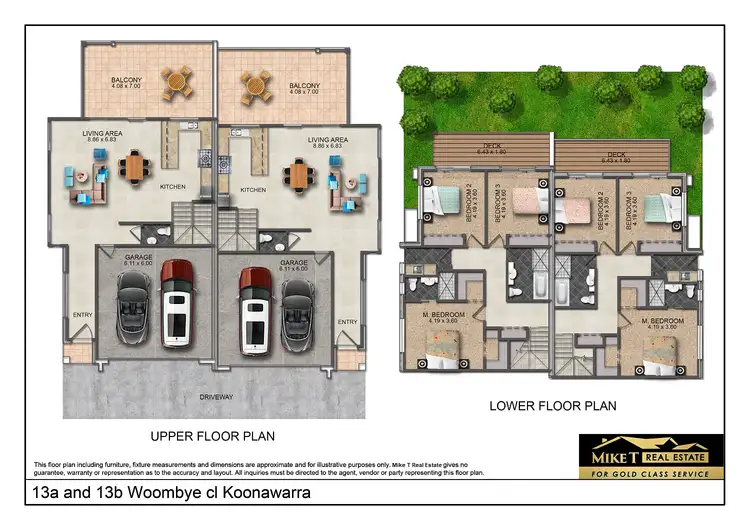 Floorplan of Homely house listing, 13a Woombye Close, Koonawarra NSW 2530