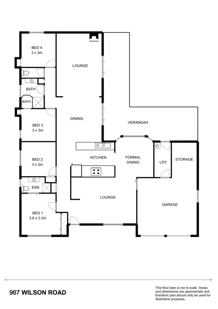 Floorplan of Homely house listing, 967 Wilson Road, Congarinni North NSW 2447