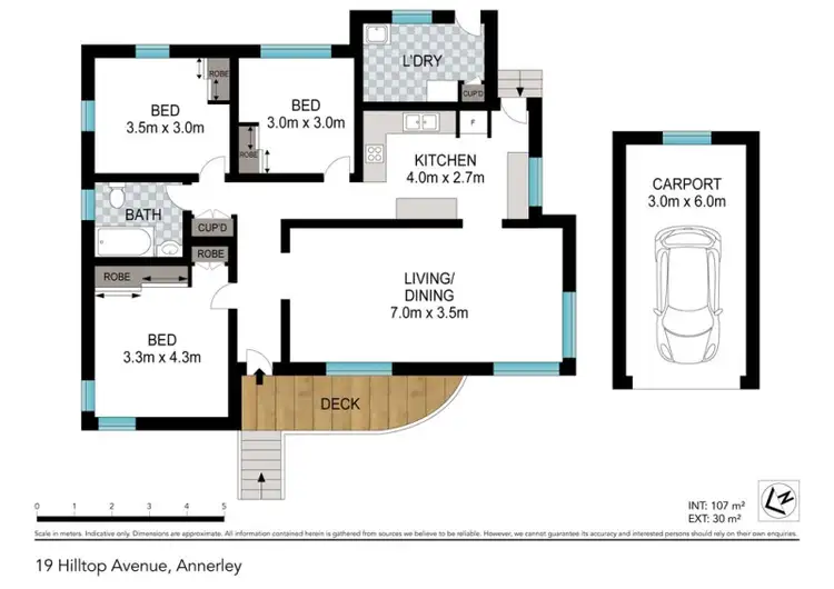 Floorplan of Homely house listing, 19 Hilltop Avenue, Annerley QLD 4103