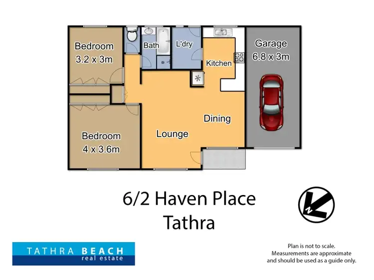 Floorplan of Homely house listing, 6/2 Panorama Drive, Tathra NSW 2550