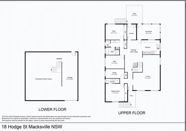 Floorplan of Homely house listing, 18 Hodge Street, Macksville NSW 2447