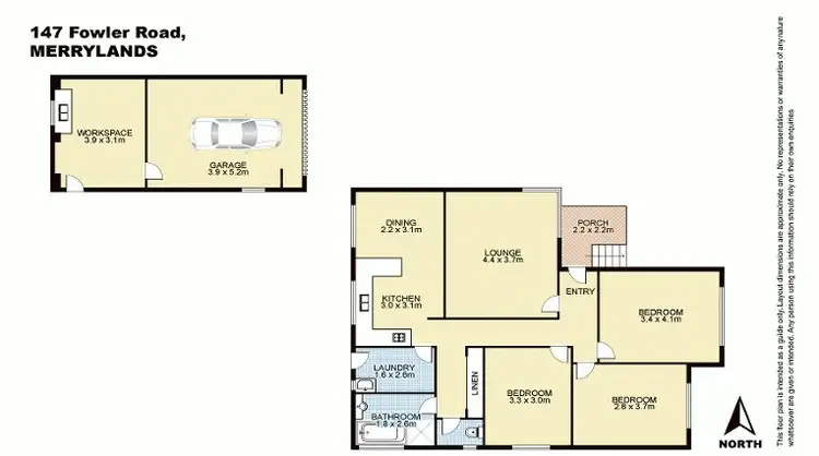 Floorplan of Homely house listing, 147 fowler Road, Merrylands NSW 2160