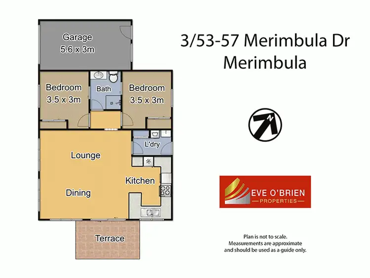 Floorplan of Homely villa listing, 3/53-57 Merimbula Drive, Merimbula NSW 2548