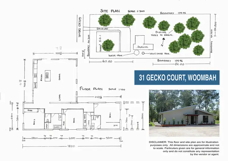 Floorplan of Homely house listing, 31 Gecko Court, Woombah NSW 2469