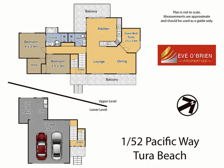 Floorplan of Homely house listing, 1/52 Pacific Way, Tura Beach NSW 2548