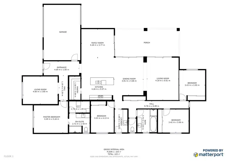 Floorplan of Homely house listing, 11 Cosgrove Court, Mildura VIC 3500