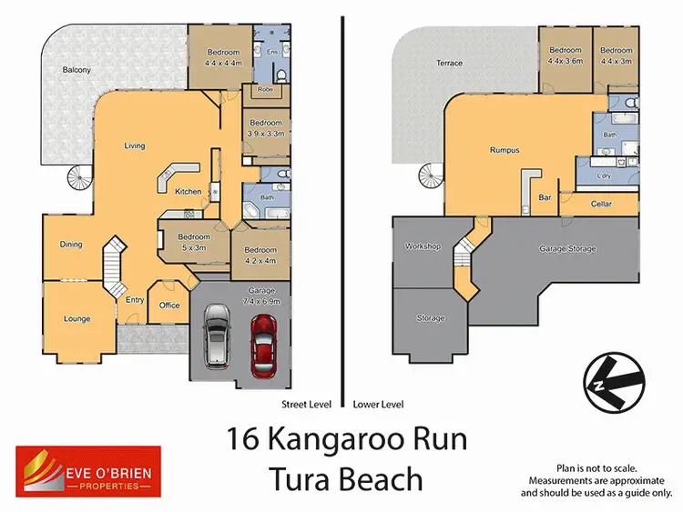 Floorplan of Homely house listing, 16 Kangaroo Run, Tura Beach NSW 2548