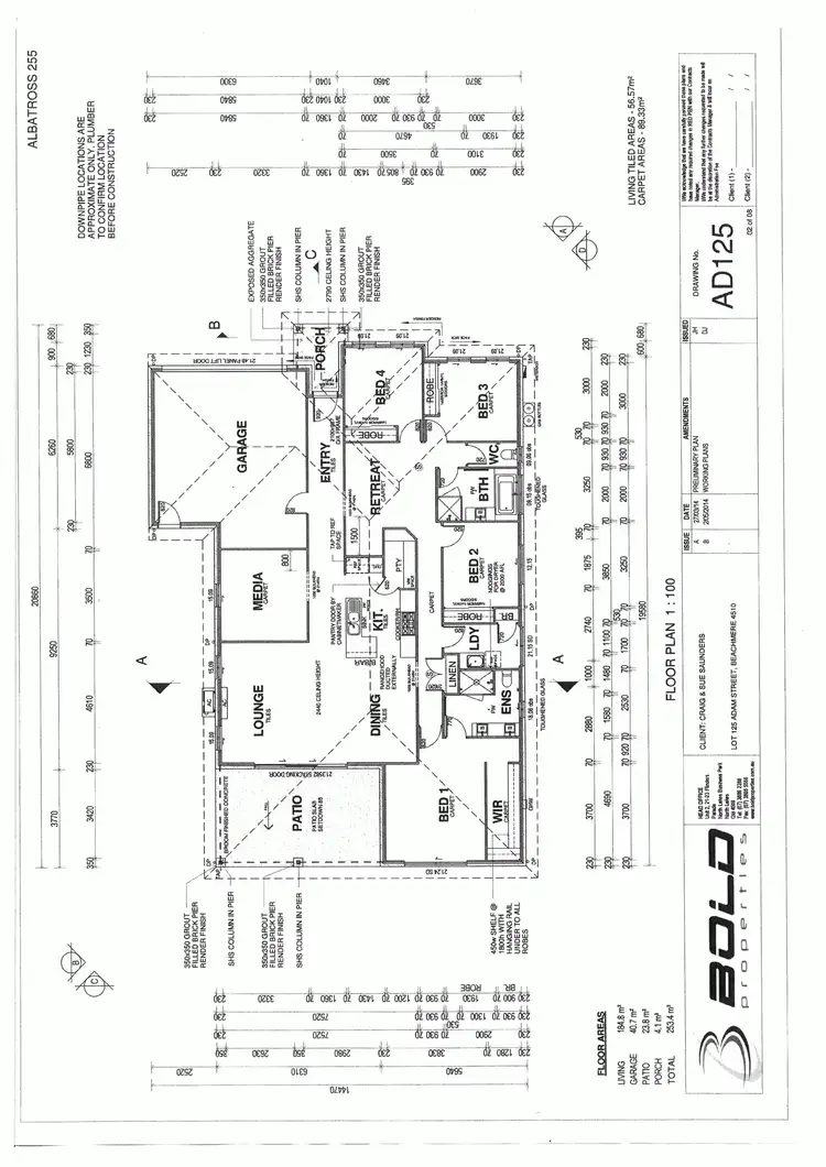 Floorplan of Homely house listing, 21 Adam Street, Beachmere QLD 4510