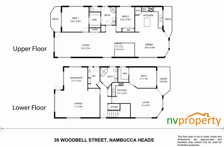 Floorplan of Homely house listing, 39 Woodbell Street, Nambucca Heads NSW 2448