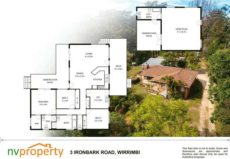 Floorplan of Homely house listing, 3 Ironbark Road, Wirrimbi NSW 2447