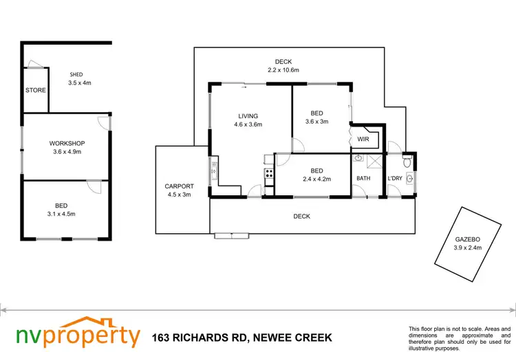 Floorplan of Homely rural property listing, 163 Richards Road, Newee Creek NSW 2447