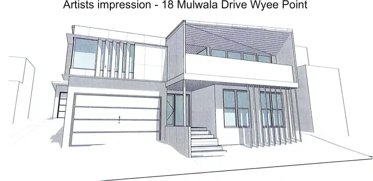Floorplan of Homely land listing, 18 Mulwala Drive, Wyee Point NSW 2259