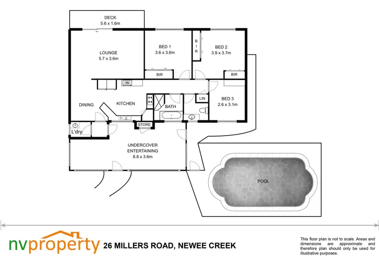 Floorplan of Homely house listing, 26 Millers Road, Newee Creek NSW 2447
