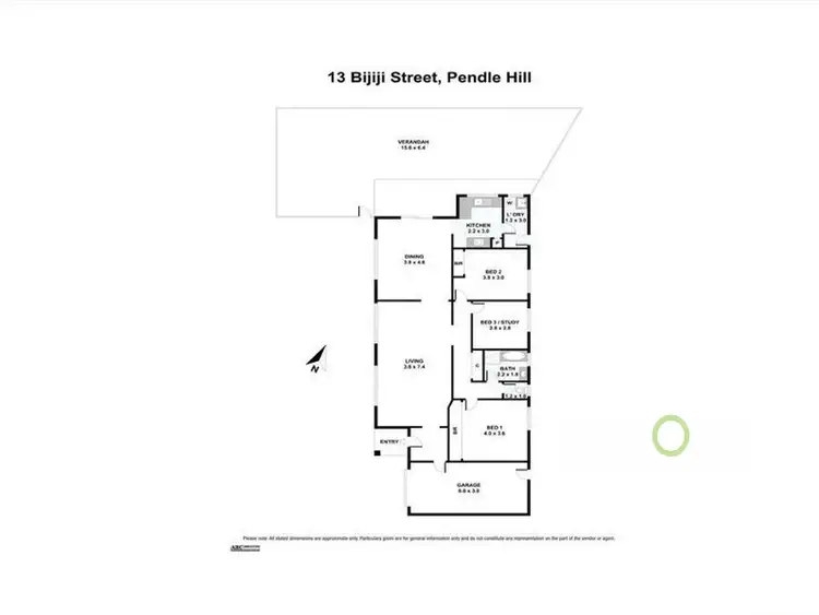 Floorplan of Homely house listing, 13 Bijiji Street, Pendle Hill NSW 2145