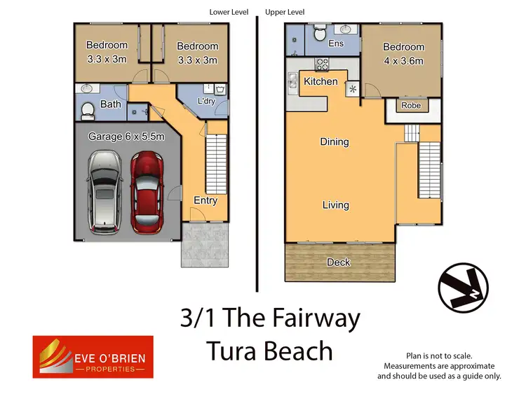 Floorplan of Homely townhouse listing, 3/1 The Fairway, Tura Beach NSW 2548