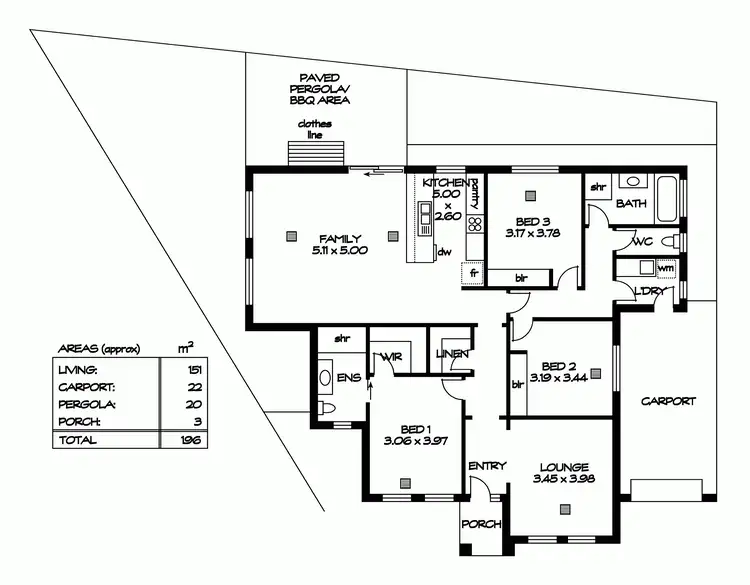 Floorplan of Homely house listing, 8 Brambley Lane, Craigmore SA 5114