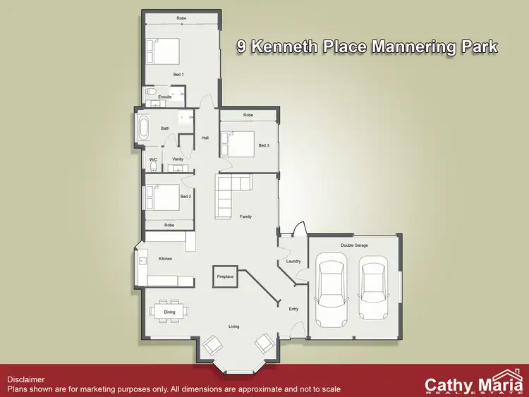 Floorplan of Homely house listing, 9 Kenneth Place, Mannering Park NSW 2259