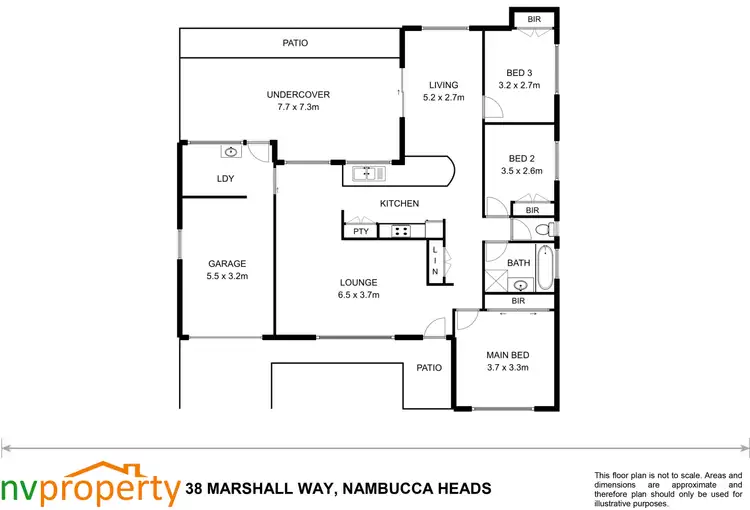 Floorplan of Homely house listing, 38 Marshall Way, Nambucca Heads NSW 2448