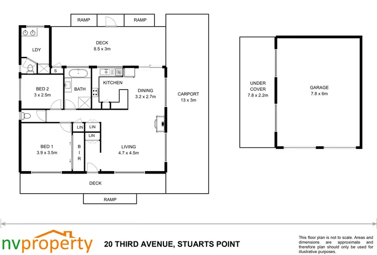 Floorplan of Homely house listing, 20 Third Avenue, Stuarts Point NSW 2441