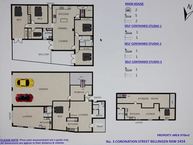 Floorplan of Homely house listing, 3 Coronation  Street, Bellingen NSW 2454