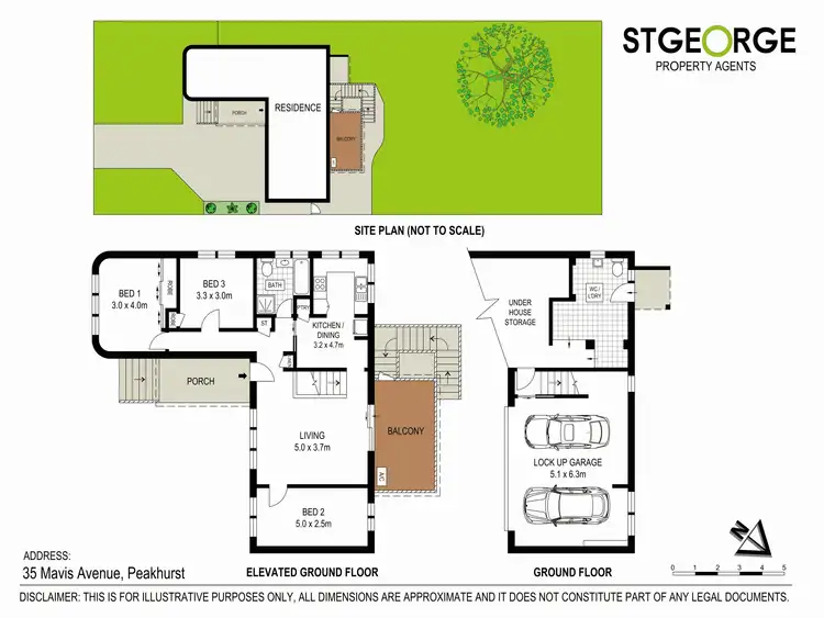 Floorplan of Homely house listing, 35 Mavis  Avenue, Peakhurst NSW 2210
