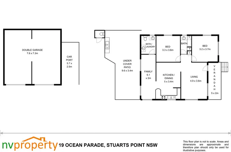 Floorplan of Homely house listing, 19 Ocean Avenue, Stuarts Point NSW 2441