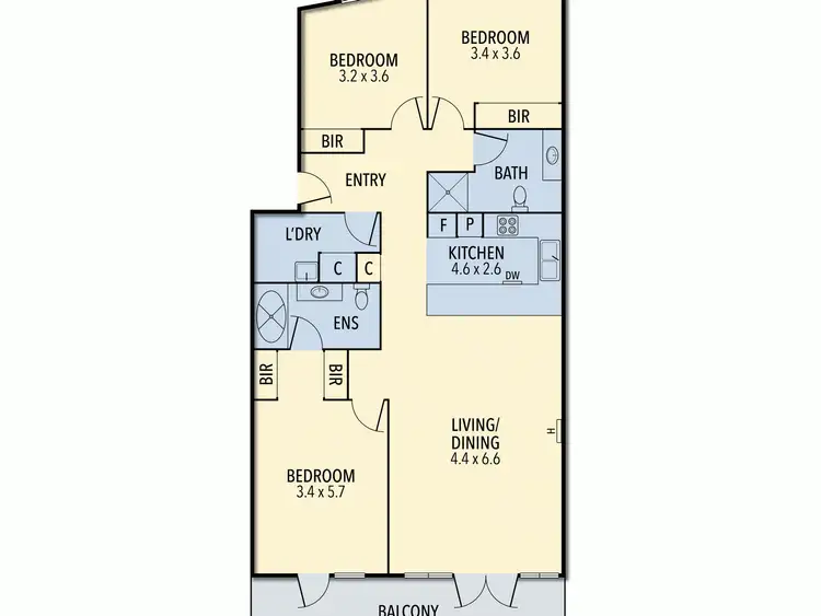 Floorplan of Homely house listing, 18/2-10 Ocean Road South Road, Lorne VIC 3232
