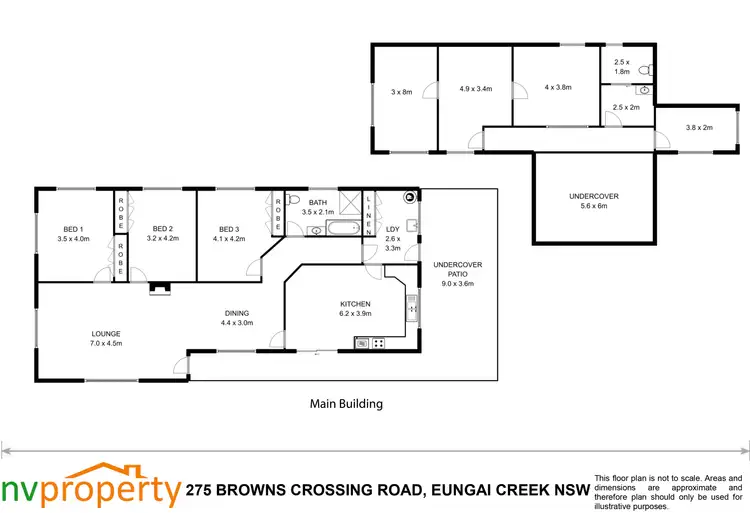 Floorplan of Homely house listing, 275 Browns Crossing Road, Eungai Creek NSW 2441