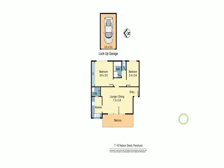 Floorplan of Homely apartment listing, 7/43 Nelson  Street, Penshurst NSW 2222