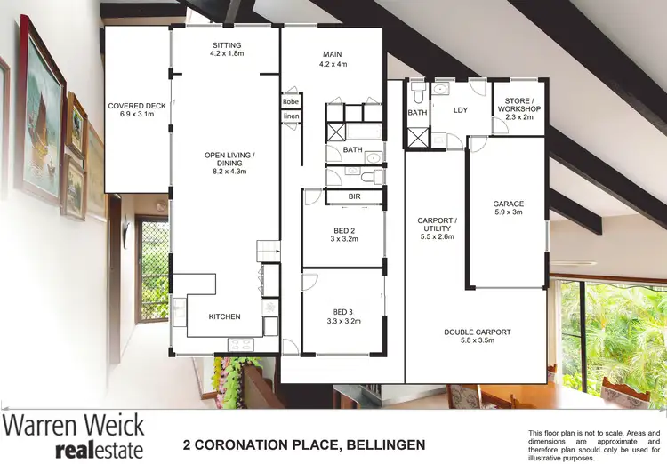 Floorplan of Homely house listing, 2 Coronation Place, Bellingen NSW 2454