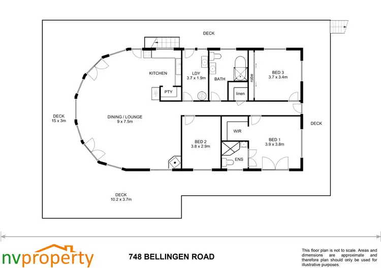 Floorplan of Homely rural property listing, 748 Bellingen Road, Missabotti NSW 2449