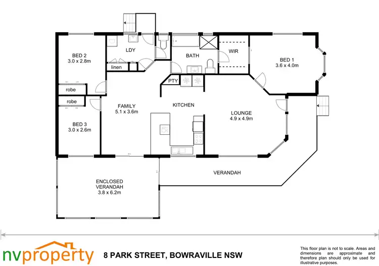 Floorplan of Homely house listing, 8 Park Street, Bowraville NSW 2449