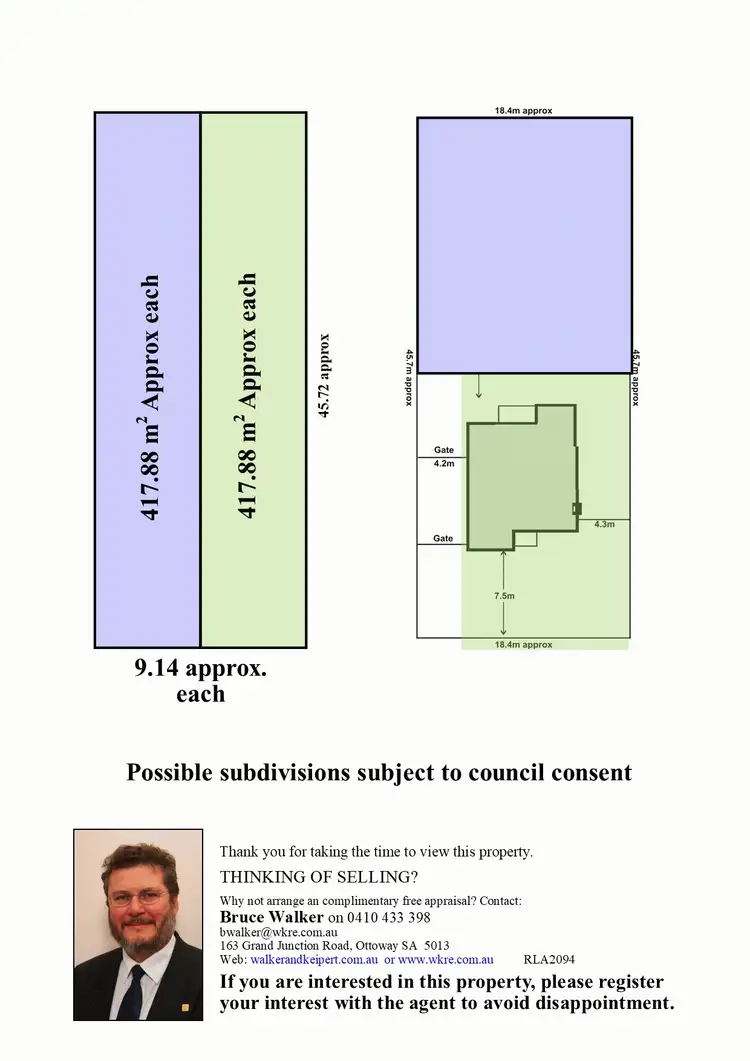 Floorplan of Homely land listing, land 40 Danvers Grove, Woodville Gardens SA 5012