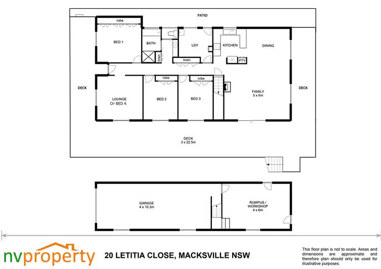 Floorplan of Homely house listing, 20 Letitia Close, North Macksville NSW 2447