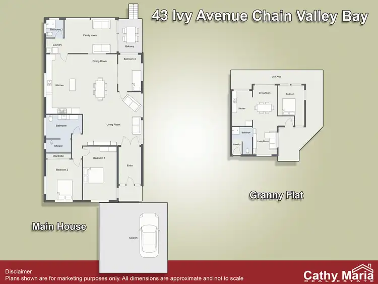 Floorplan of Homely house listing, 43 Ivy Avenue, Chain Valley Bay NSW 2259