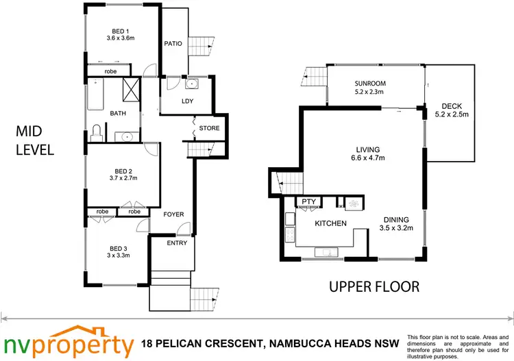 Floorplan of Homely house listing, 18 Pelican Crescent, Nambucca Heads NSW 2448